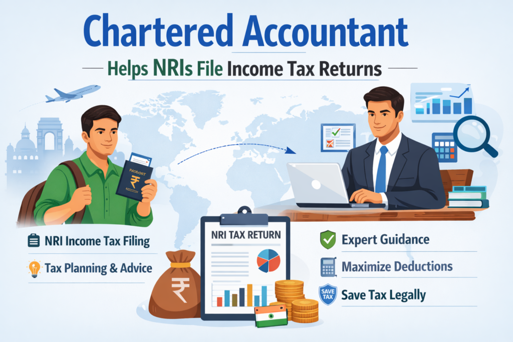 Chartered Accountant Helps NRIs File Income Tax Returns Seamlessly